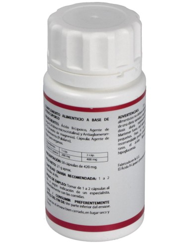 Equisalud Holomega Ácido Rlipoico 200Mg 50Caps