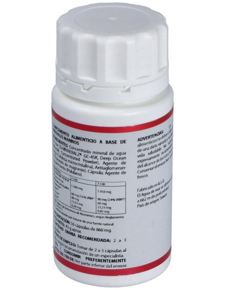 Holomega Agua De Mar Ultraconcentrada 50 Cáp.