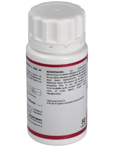 Equisalud Holomega Ácido Rlipoico 200Mg 50Caps