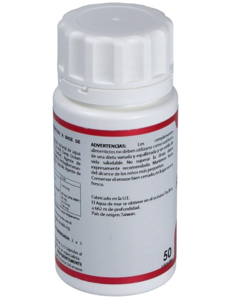 Holomega Agua De Mar Ultraconcentrada 50 Cáp.