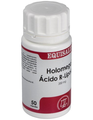Equisalud Holomega Ácido Rlipoico 200Mg 50Caps