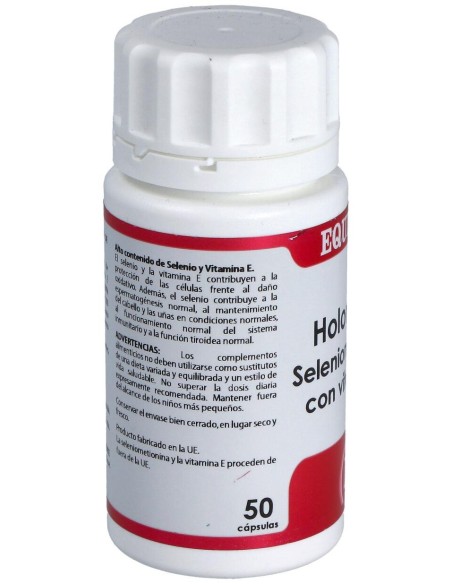 Holomega Seleniometionina Con Vitamina E 50Caps