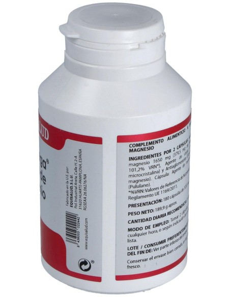 Equisalud Holomega Malato De Magnesio 180Caps