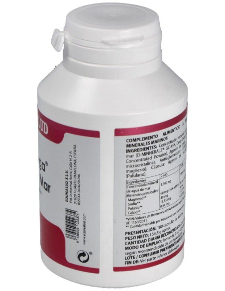 Equisalud Holomega Agua De Mar Ultraconcentrada 180Caps