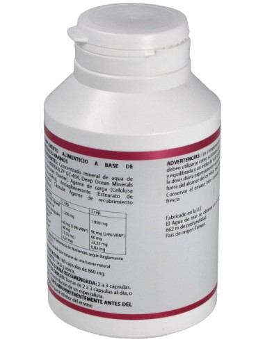 Equisalud Holomega Agua De Mar Ultraconcentrada 180Caps