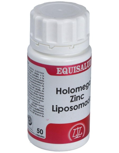 Holomega Zinc Liposomado 50Cap.