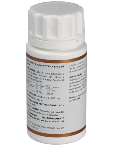 Holovit Colina 300Mg. 50Cap.