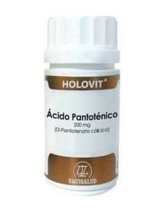 Equisalud Holovit Ácido Pantoténico 200Mg 50Caps