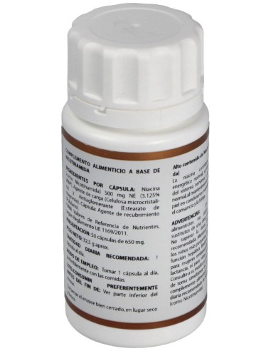 Holovit Nicotinamida 500Mg. 50Cap.