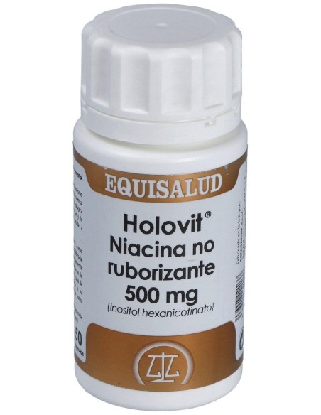 Holovit Niacina No Ruborizante 500Mg. 50Cap.
