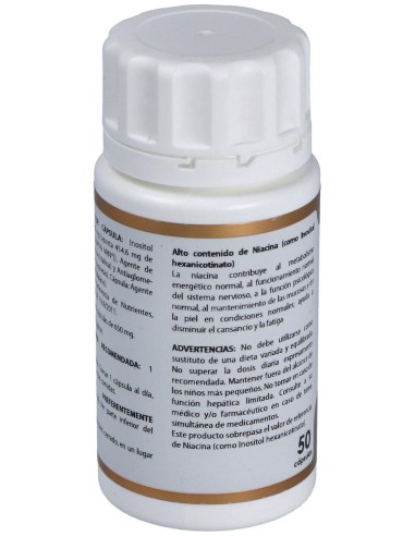 Holovit Niacina No Ruborizante 500Mg. 50Cap.