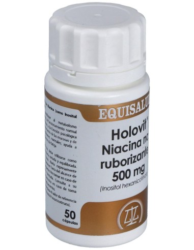 Holovit Niacina No Ruborizante 500Mg. 50Cap.