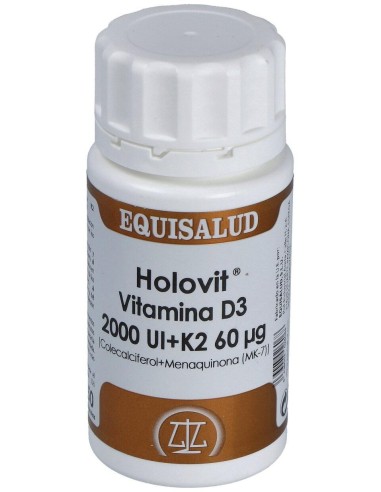 Holovit Vit. D3 2000Ui+K2 60Mcg+Menaquinona 50Cap.