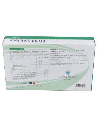 Espadiet Depur Star Forte 20Uds