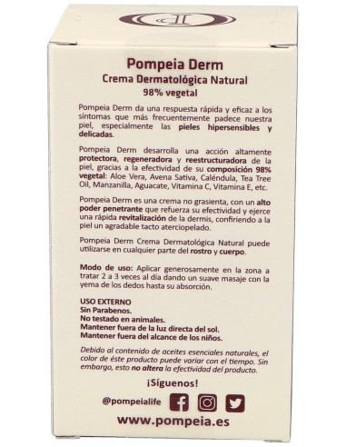 Pompeia Derm Crema Dermatologica 50Ml