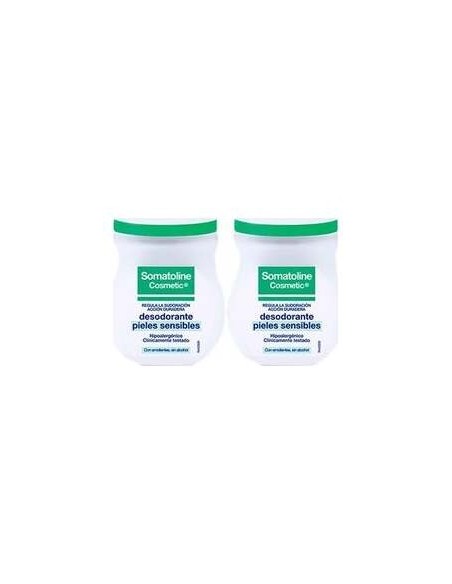 Duplo Somatoline Desodorante Piel Sensible Roll-On, 2 X 50 Ml