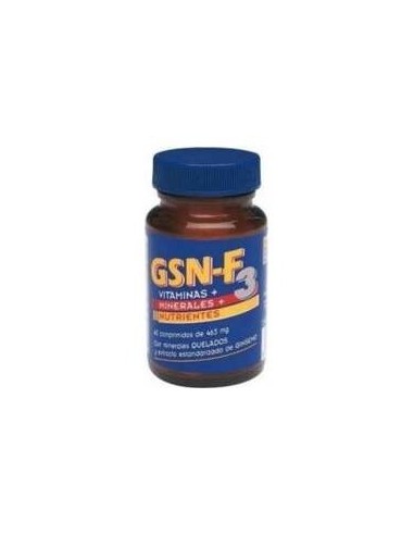 Gsn-F3 Vit. Y Min. Nutrientes 60Comp. 463 Mg.