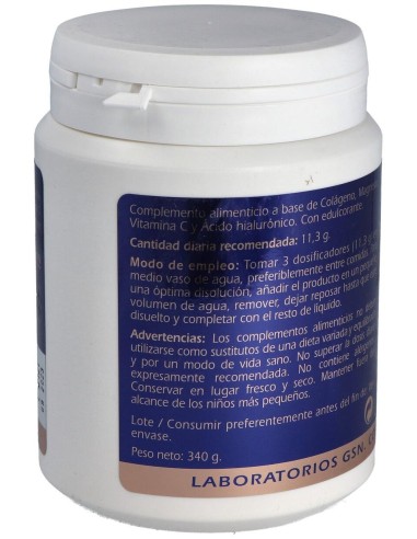 Colageno Gsn Con Acido Hialuronico Limon 340Gr.