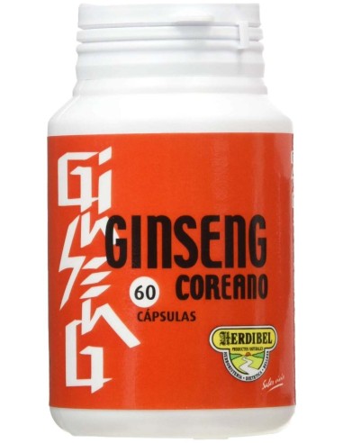 Herdibel Ginseng Coreano 500Mg 60Caps