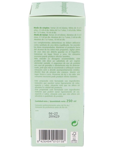 Herbora Herbora Bronquitoran Jarabe 250Ml