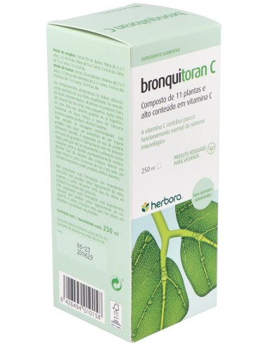 Herbora Herbora Bronquitoran Jarabe 250Ml