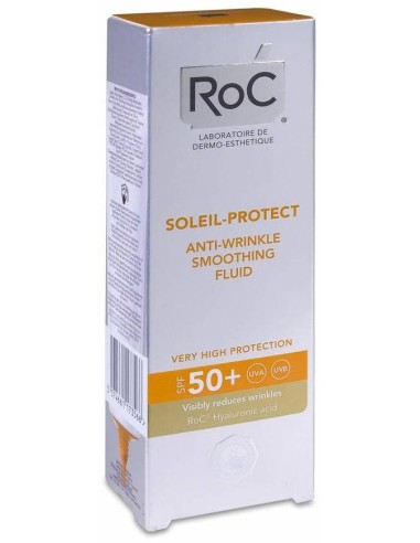 Roc® Soleil-Protect Fluido Antiarrugas Alisador Spf50+ 50Ml