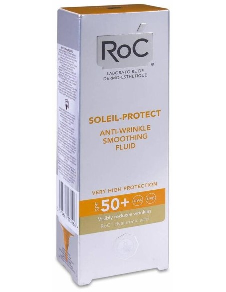 Roc® Soleil-Protect Fluido Antiarrugas Alisador Spf50+ 50Ml