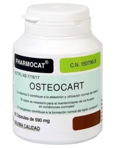 Osteocart (Calcio,Fluor,Vit.A Y D) 650Mg. 60Cap.