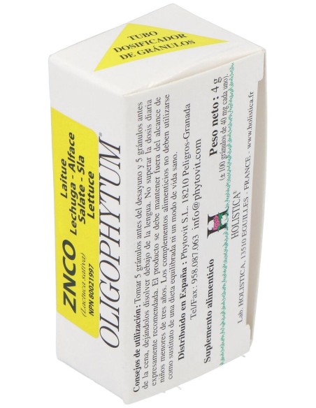 Oligophytum Zinc+Niquel+Cobalto 100Gr