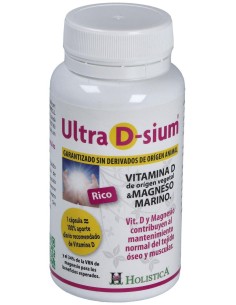 Ultra D-Sium Vit.D + Mg 60Perlas