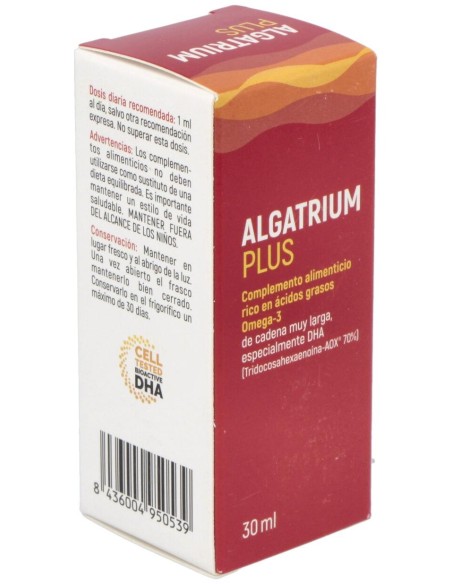 Algatrium Plus Liquido (Dha 70%) 30Ml.