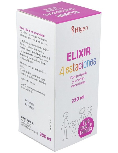 Ifigen Elixir 4 Estaciones 250 Ml