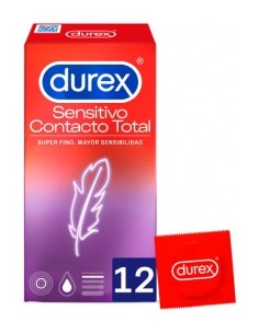 Promoción Durex Sensitivo Contacto Total, 2 X 12 Uds