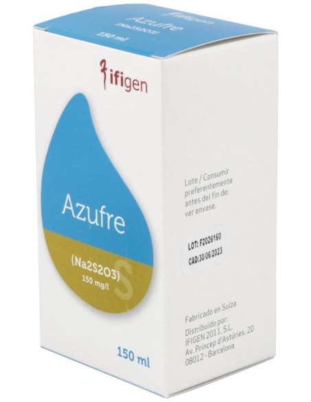 Azufre (S) Oligoelementos 150Ml.