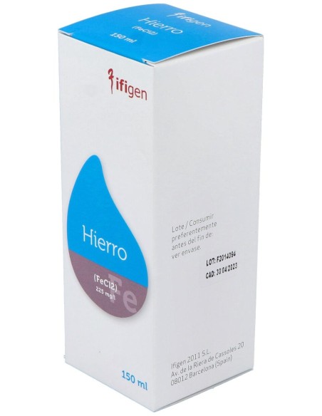 Hierro (Fe) Oligoelementos 150Ml.