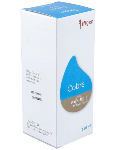 Cobre (Cu) Oligoelementos 150Ml.