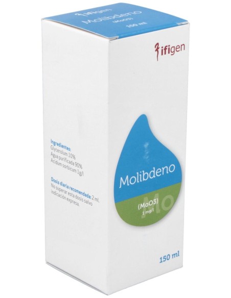 Molibdeno (Mo) Oligoelementos 150Ml.