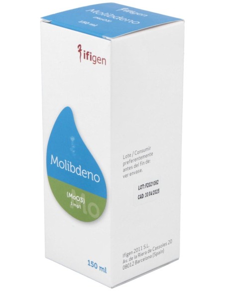 Molibdeno (Mo) Oligoelementos 150Ml.