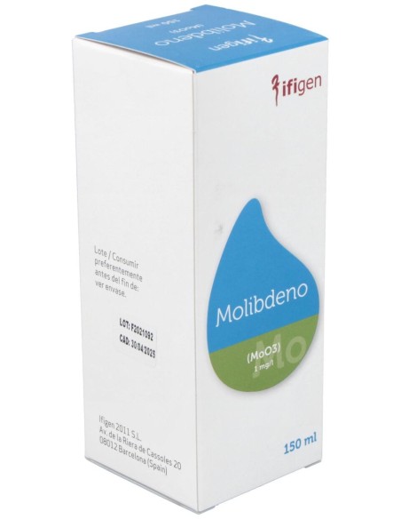 Molibdeno (Mo) Oligoelementos 150Ml.