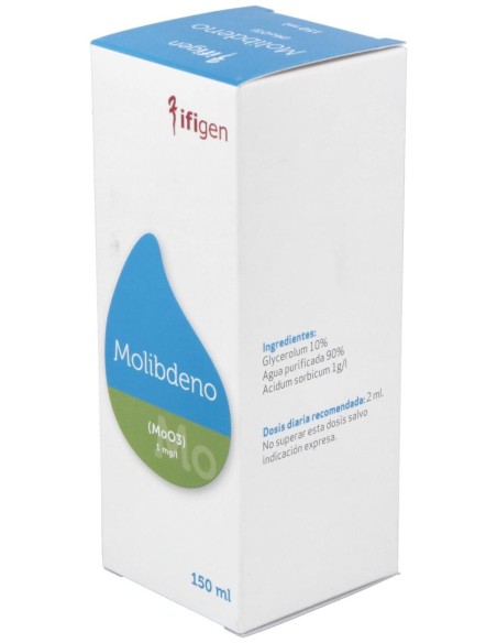 Molibdeno (Mo) Oligoelementos 150Ml.