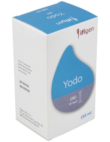 Yodo (I) Oligoelementos 150Ml.
