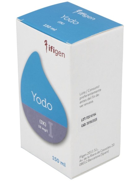 Yodo (I) Oligoelementos 150Ml.