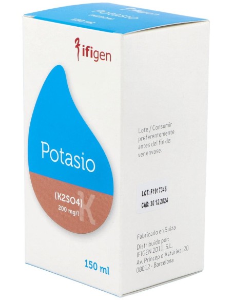 Potasio (K) Oligoelementos 150Ml.