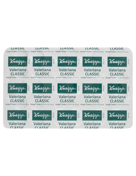 Kneipp Valeriana Classic Grageas 90Uds