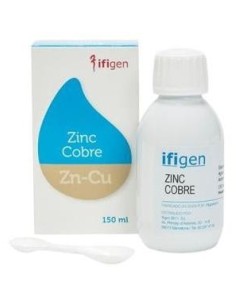 Zinc-Cobre (Zn-Cu) Oligoelementos 150Ml.