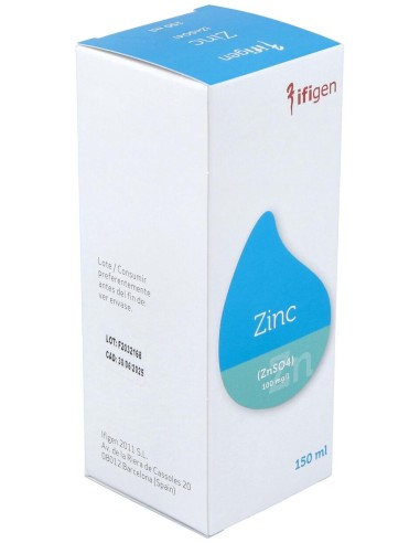 Zinc (Zn) Oligoelementos 150Ml.