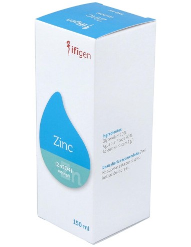 Zinc (Zn) Oligoelementos 150Ml.