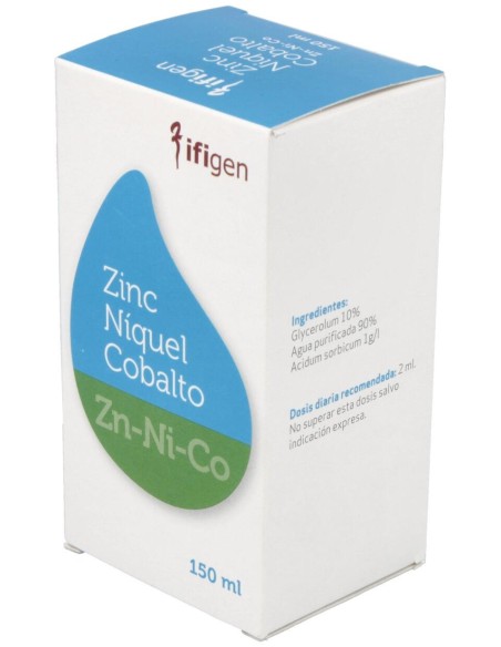 Zinc-Niquel-Cobalto (Zn-Ni-Co) Oligoelemento 150Ml