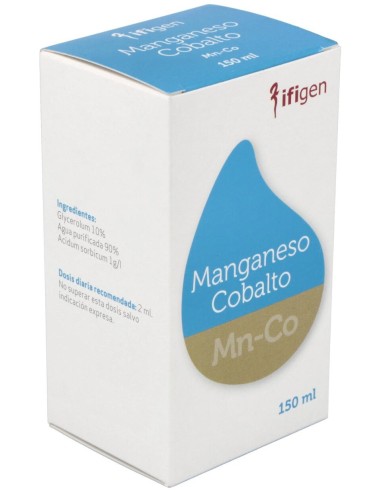Manganeso-Cobalto (Mn-Co) Oligoelementos 150Ml.