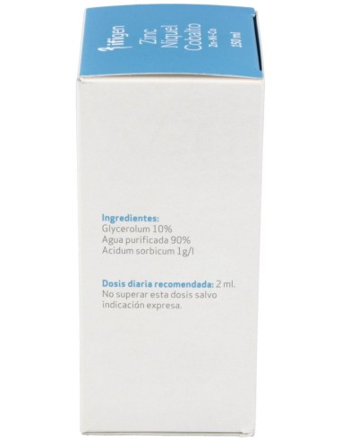 Zinc-Niquel-Cobalto (Zn-Ni-Co) Oligoelemento 150Ml